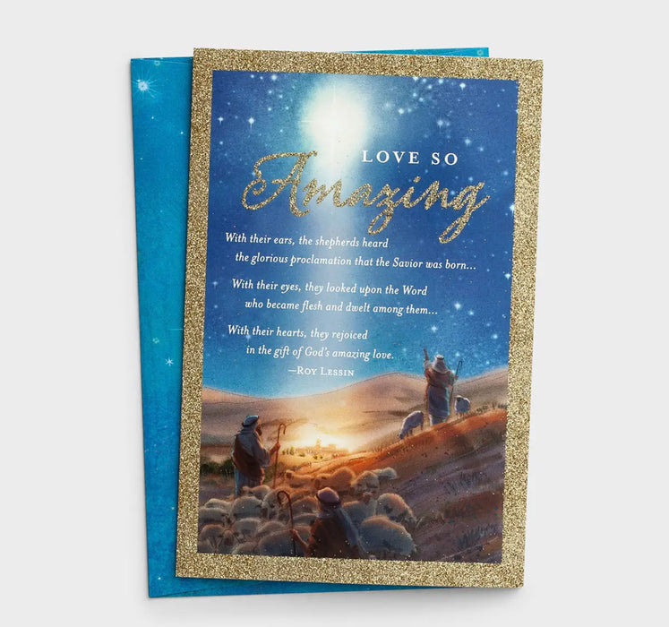 Love So Amazing - 18 Premium Christmas Boxed Cards, KJV