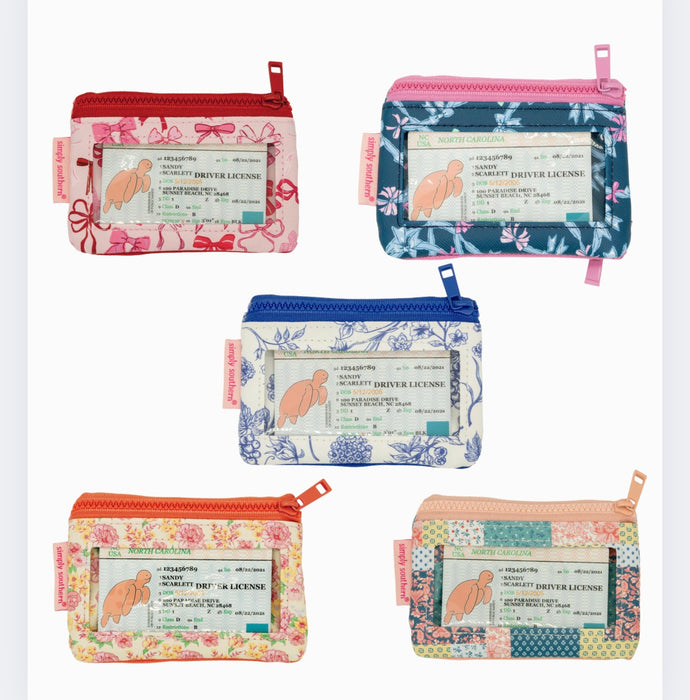 Keychain ID Wallet by Simply Southern.  Several Patterns to Choose From!