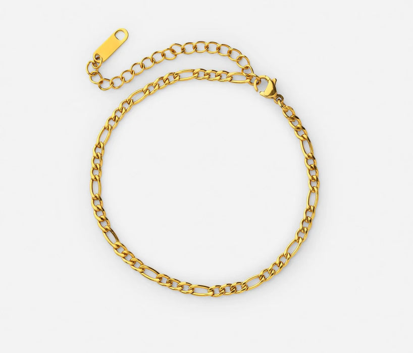 The Luca – Figaro Chain Adjustable Bracelet