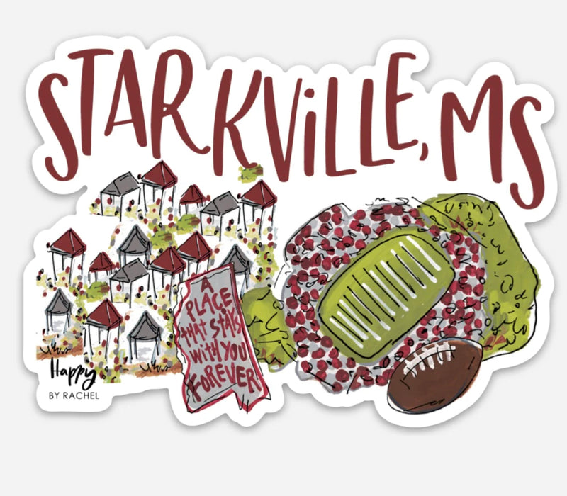 Starkville, MS Sticker
