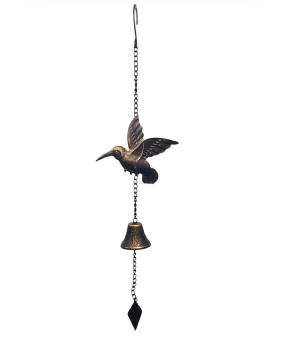 Bronze Hummingbird Chime 20"x5"