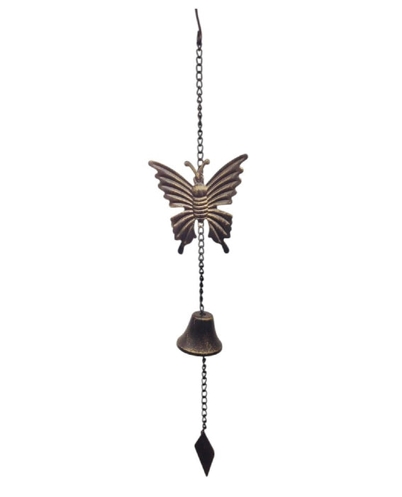 Bronze Butterfly Chime 20"x5.5"