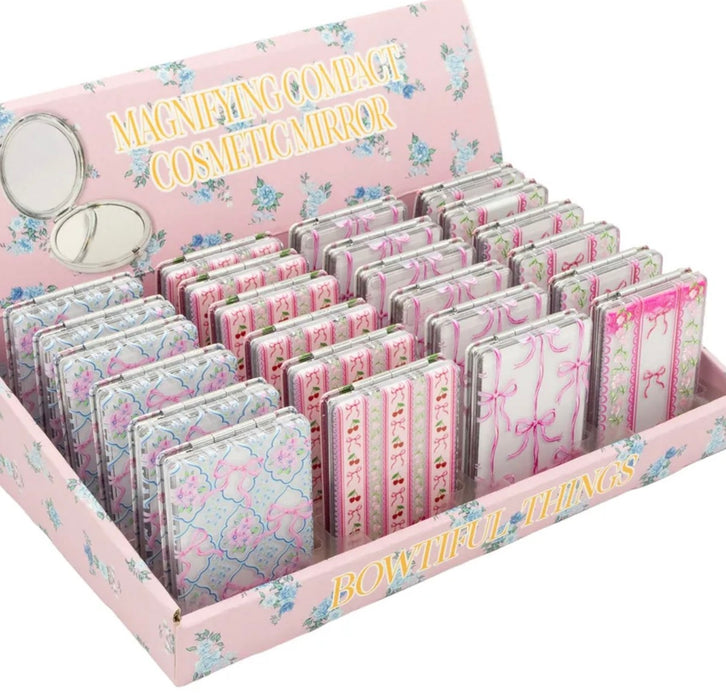 Magnifying Compact Cosmetic Mirror by Simply Southern