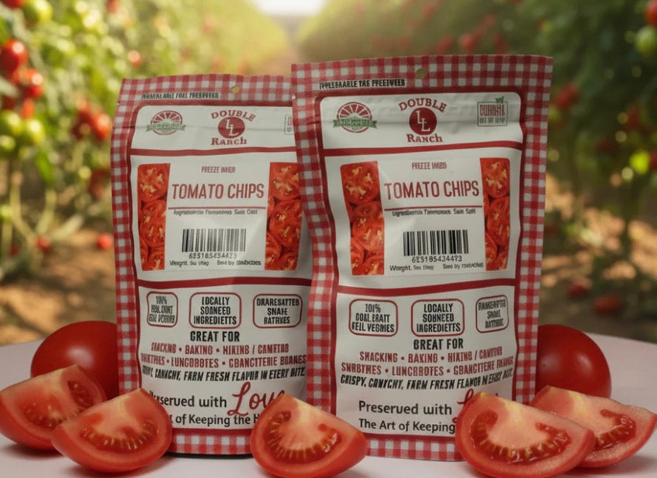 Freeze Dried Tomato Chips