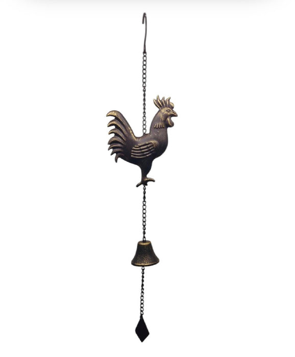 Bronze Rooster Chime 20"x5"