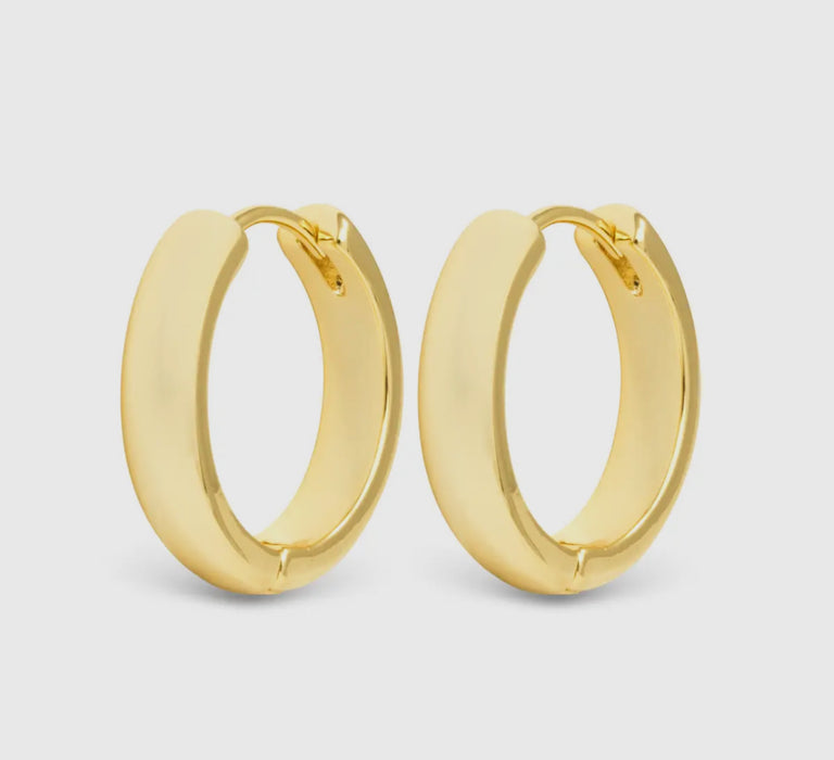 Stacy Small Gold Hoop Earrings