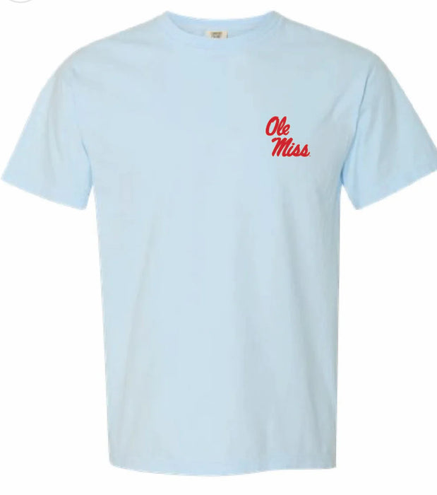 Ole Miss Script Camouflage Tee