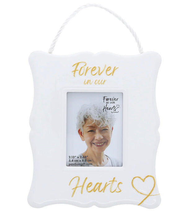 Our Hearts - 3.5" x 4.25" Frame (Holds 2" x 2.5" Photo)