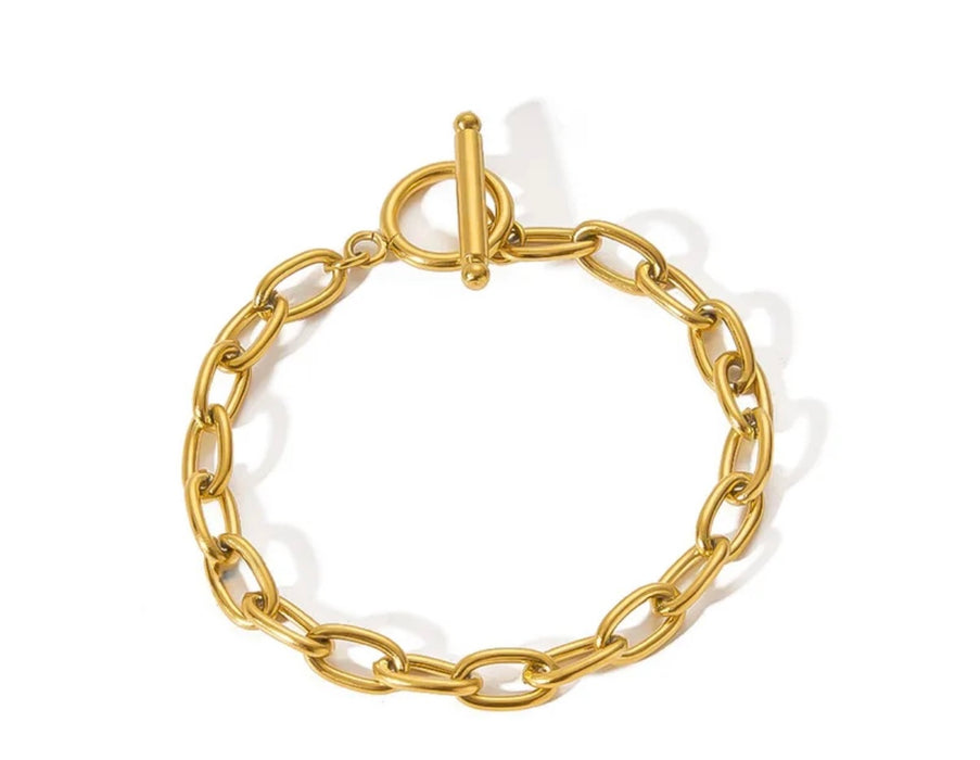 The Camille | Toggle Link Chain Bracelet