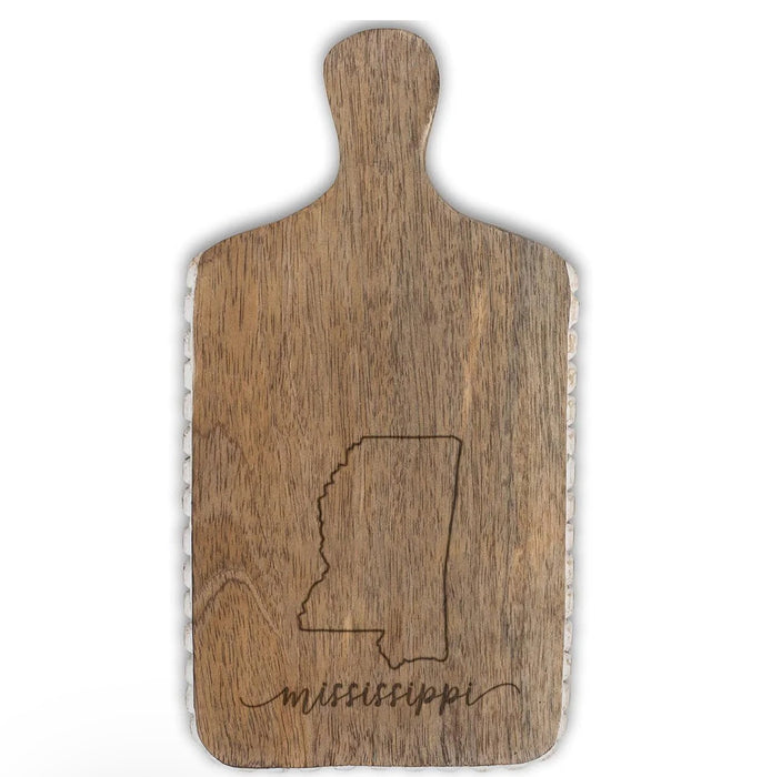 Mississippi Mini Wood Cutting Board