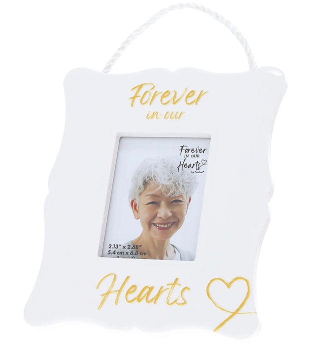 Our Hearts - 3.5" x 4.25" Frame (Holds 2" x 2.5" Photo)