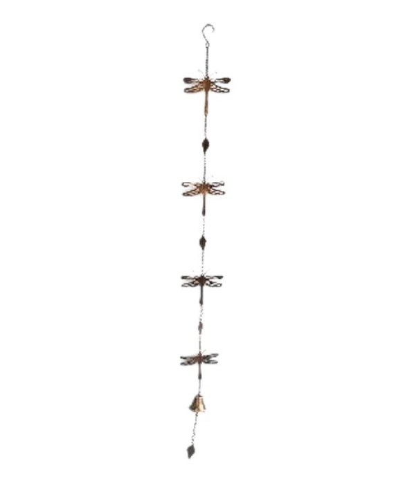 Dragonfly Windchime w/Bell 48"x5"