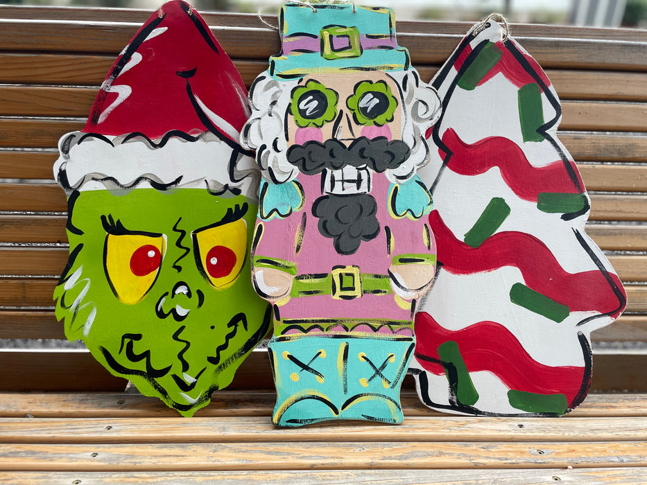 Christmas Door Hangers - 3 Styles!