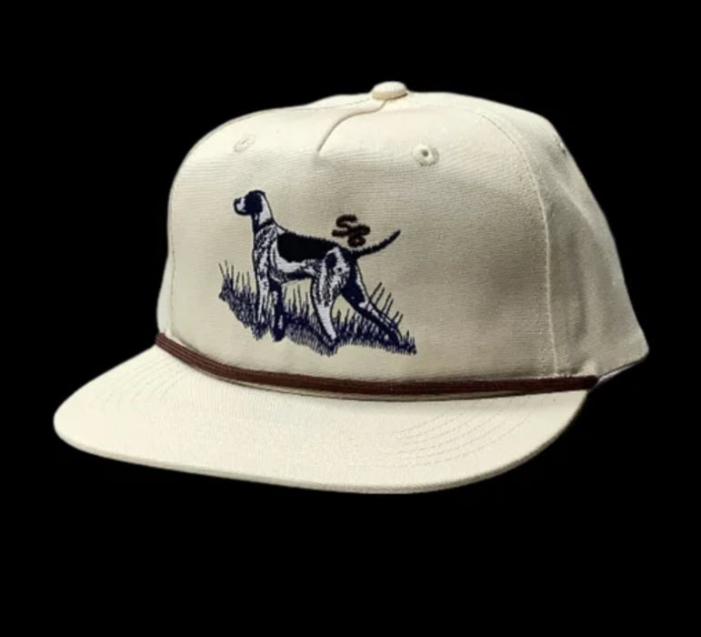 Pointer Dog Embroidered Hat