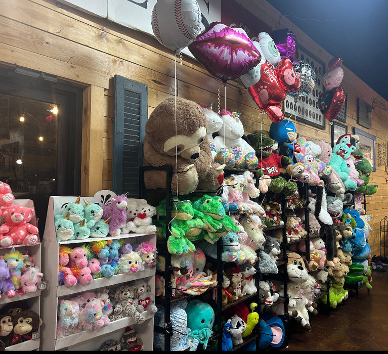 XL Stuffed Animals (31" and above).  Optional Free Delivery on Valentine's Day.