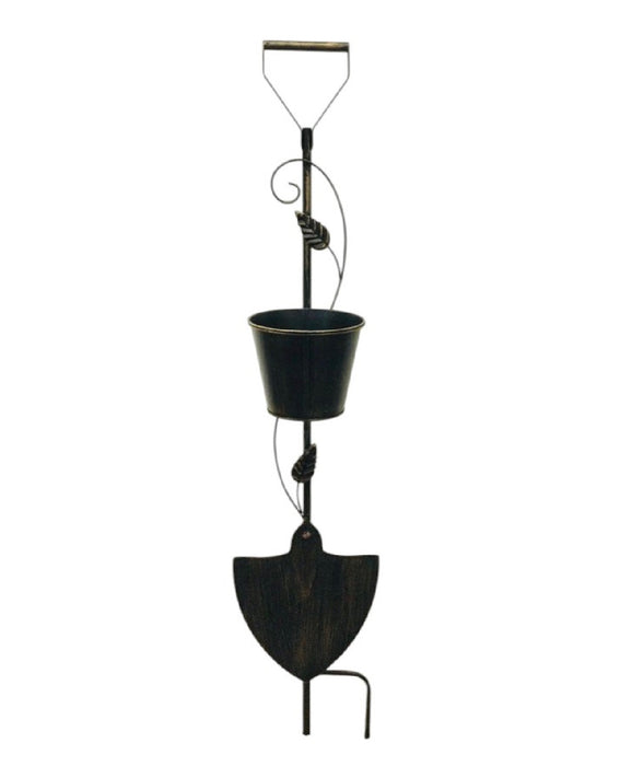 Bronze Shovel Planter Stake 44"x9" ⚠️ Oversized Item.  Store Pick Up Only! No Shipping.