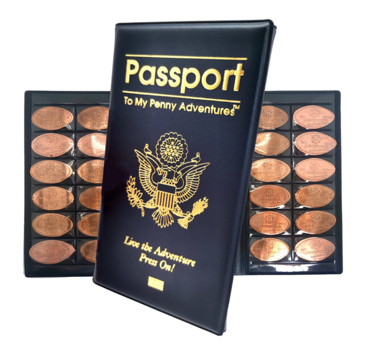 Penny Passport Collector Book for Pressed Pennies