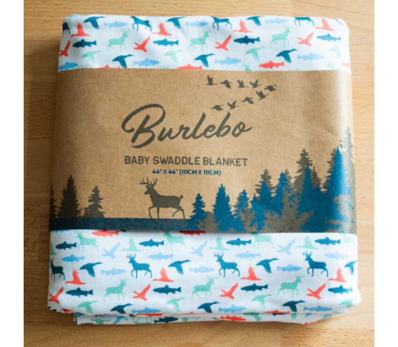 Infant Swaddle Blanket by Burlebo - 3 Styles!