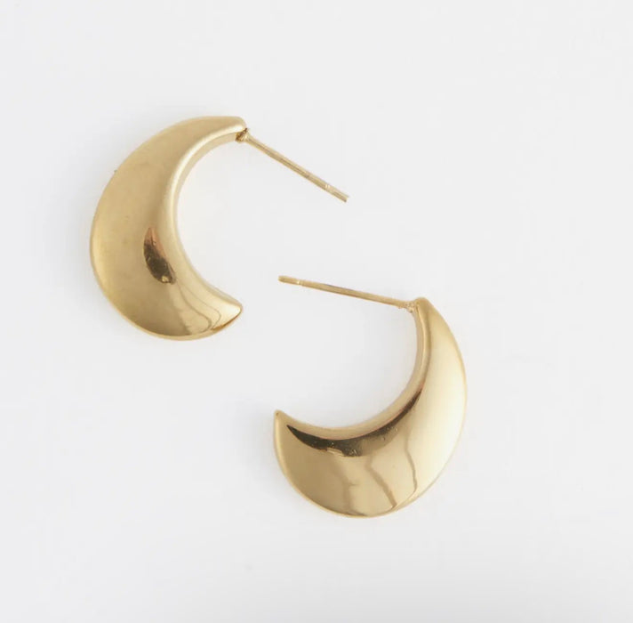 Narelle Waterproof Pointed Waterdrop Earrings - Gold