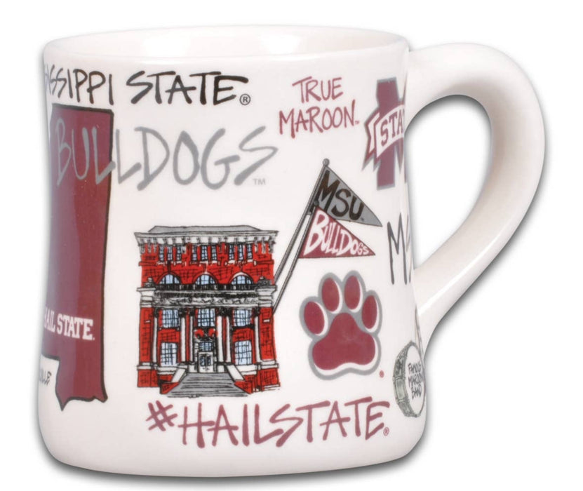 Mississippi State Icons Coffee Mug