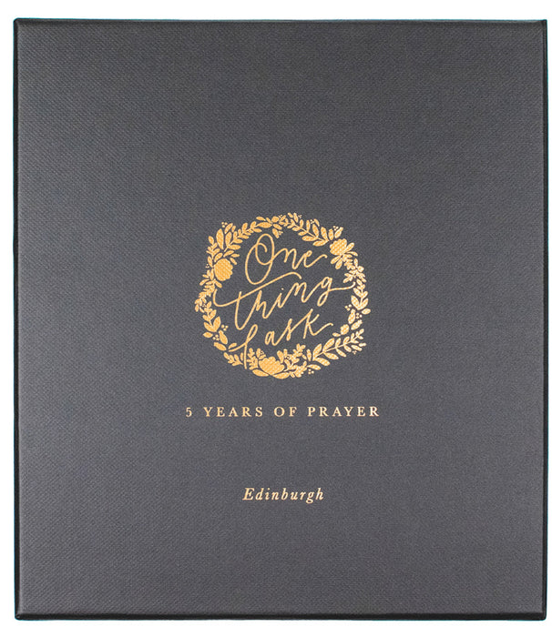One Thing I Ask 5-Year Prayer Journal: Edinburgh Theme