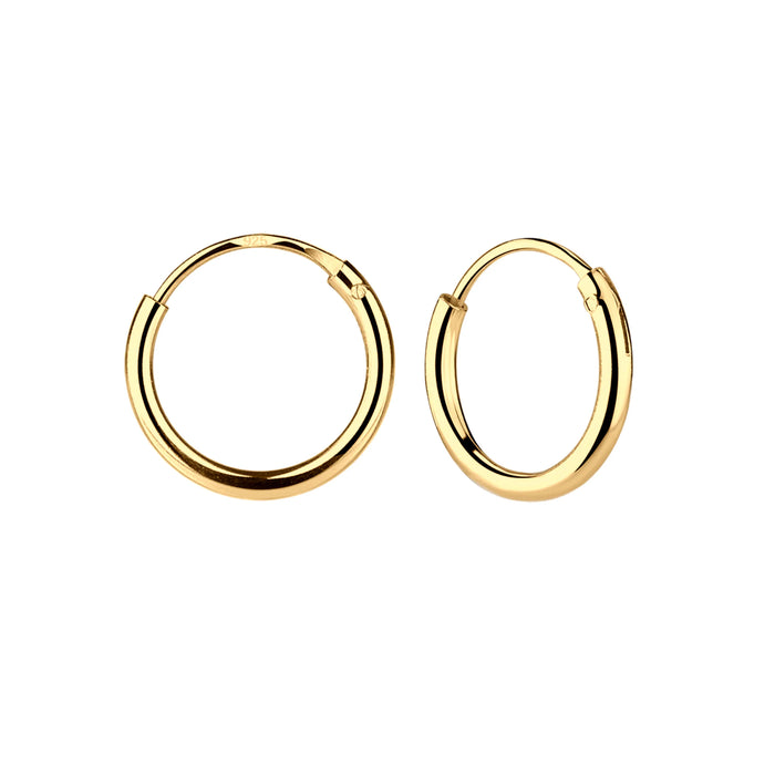 Baby/Kids 14K Gold-Plated Endless Hoop Earring