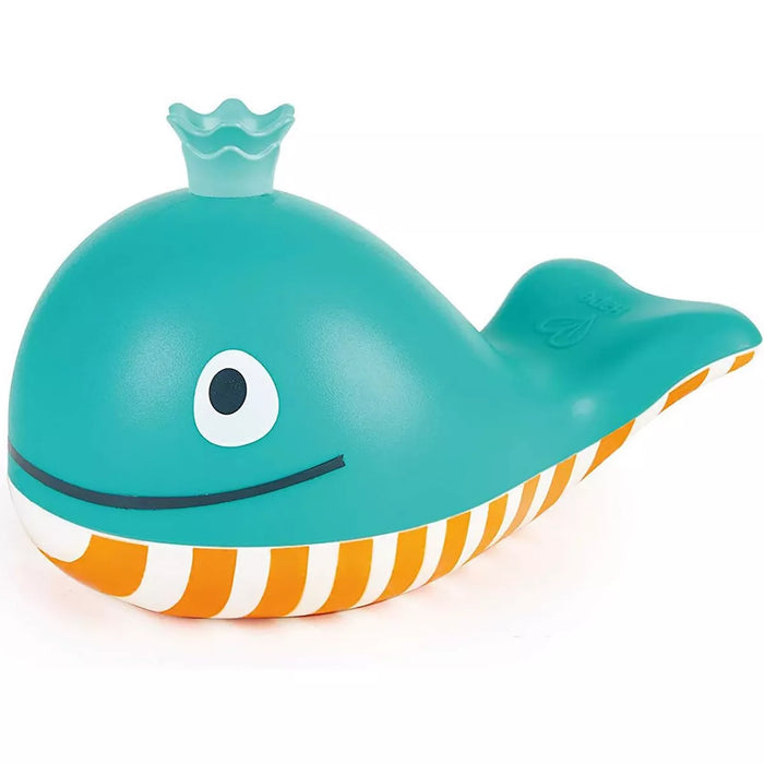 Bubble Blowing Whale: Blue & Yellow Bath Time Toy, 18mo+