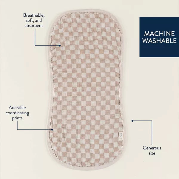 Check Yes! Itzy Burp Cloth
