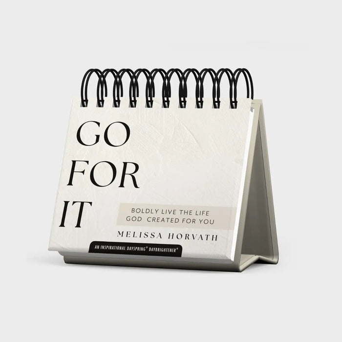 Melissa Horvath - Go For It: Boldly Live the Life God Created for You - Perpetual Calendar