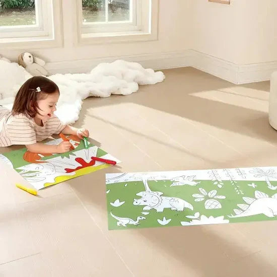 Dinosaur Doodle Paper Roll