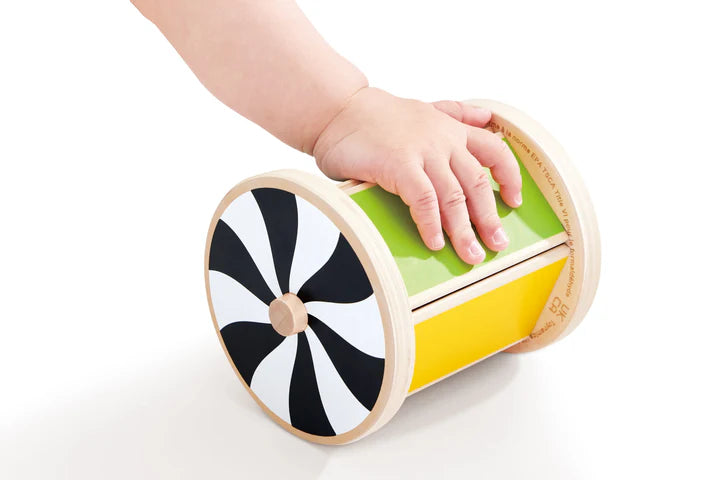 Baby Spinning Drum with Mirror