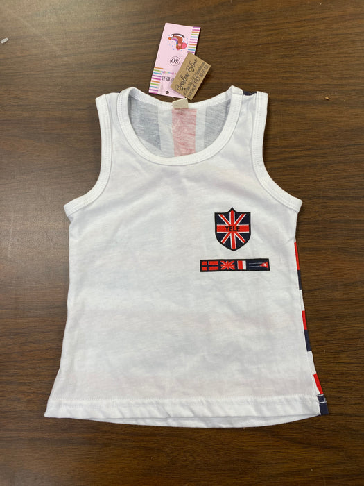 *clearance* Baby clothes. 12-18 month baby British Flag Pants & Tank