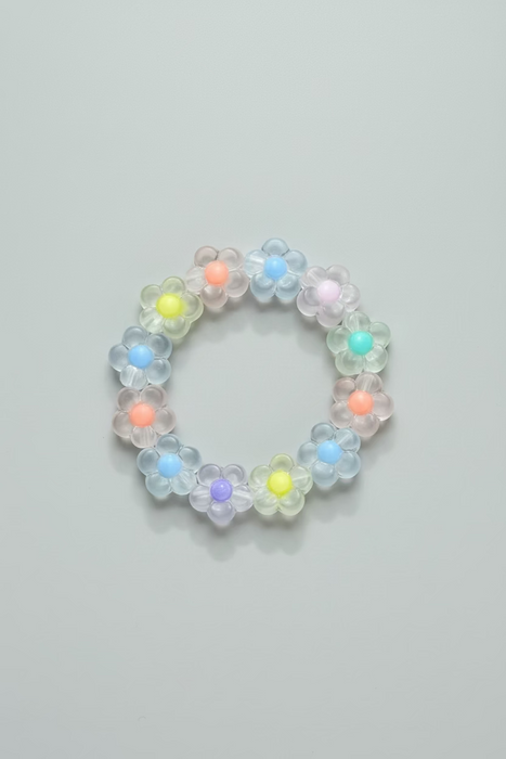 Kid's Daisy Colorful Beaded Bracelet- 3 Styles Available!