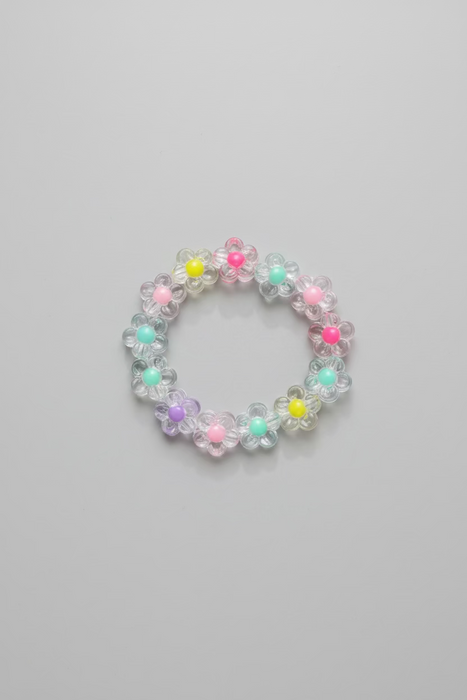 Kid's Daisy Colorful Beaded Bracelet- 3 Styles Available!