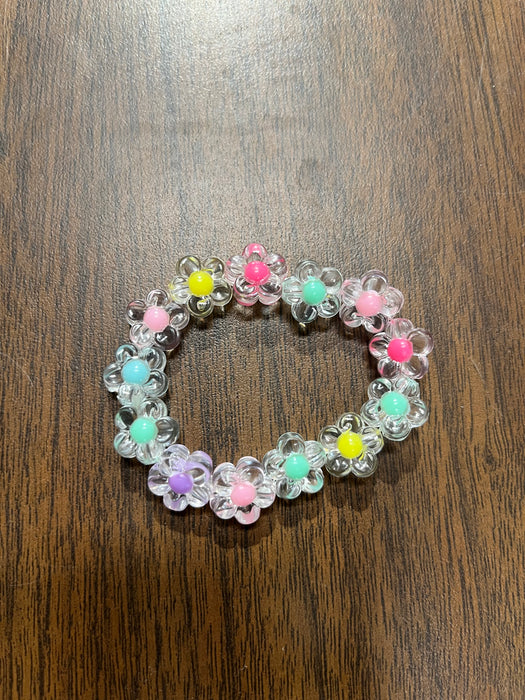 Kid's Daisy Colorful Beaded Bracelet- 3 Styles Available!
