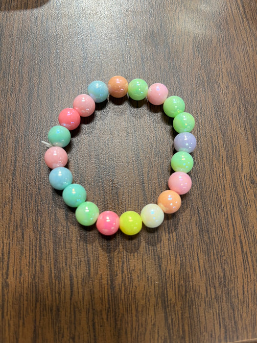 "Color Burst Bracelet" -Kid's Colorful Beaded Bracelet. 2 Sizes Available