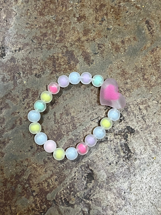 Kids Sugar Cloud Heart Bracelet