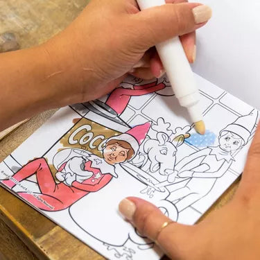 Imagine Ink Coloring: Elf on the Shelf