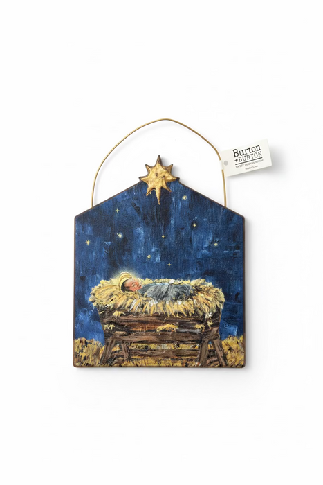 Hanging Wooden Nativity Ornaments- 4 Styles Available!