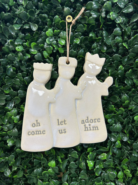 Wise Men Adore Him Ornament