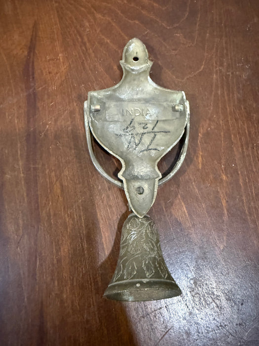 Vintage Brass Etched Door Knocker Bell – Bells of Sarna India