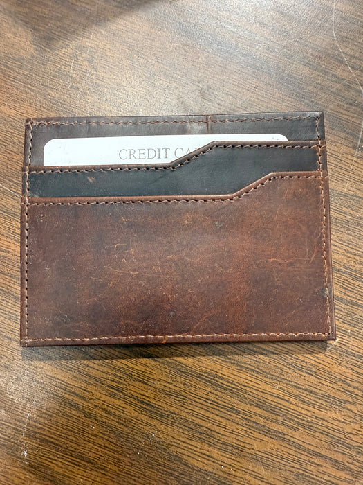 Kent Leather Card Holder - Personalization Included!
