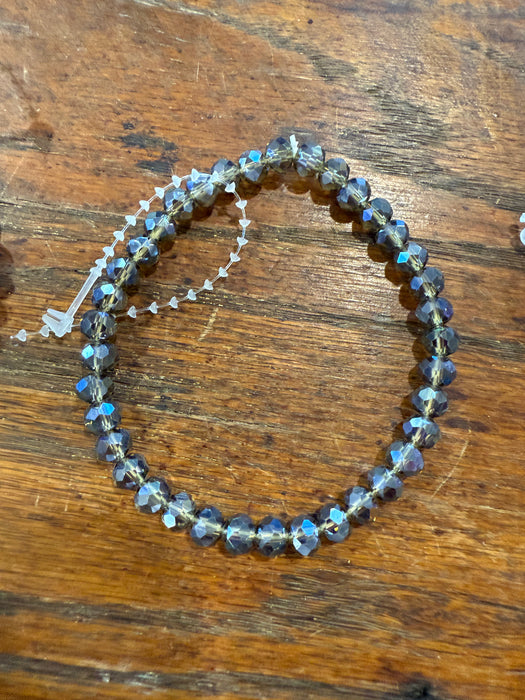 Rondelle Beaded Stretchy Bracelets w/ Medium sized Beads