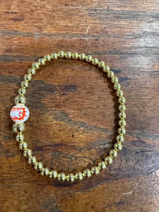 High Quality Gold Bead Bracelets.  Multiple Styles & Patterns.  Perfect for Stacking.