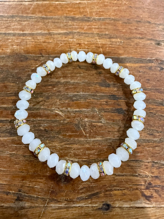 Assorted Beaded Stretchy Bracelets.  Sold Individually.