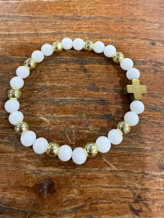 Assorted Beaded Stretchy Bracelets.  Sold Individually.