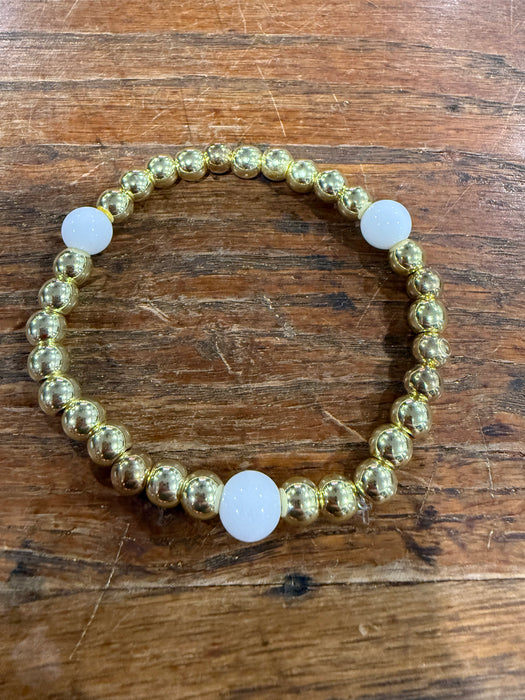 Assorted Beaded Stretchy Bracelets.  Sold Individually.