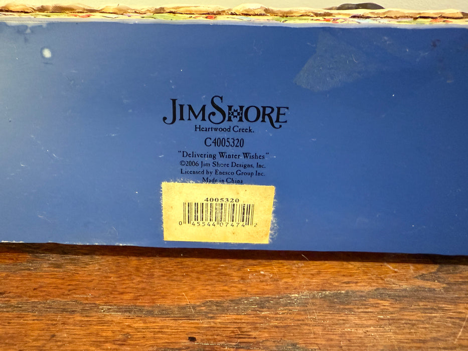 Jim Shore Heartwood Creek “Delivering Winter Wishes” – Santa Riding Polar Bear Figurine (2006)