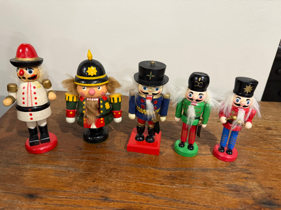 Vintage Wooden Nutcrackers