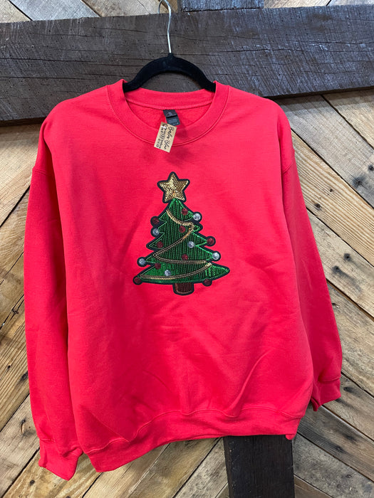 Sequin Christmas Sweatshirts